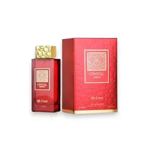 Zakat Parfums | Crystal Garnate | Eau De Parfum | Unisex Fragrance | 115 ML - 3.8 oz | Fruity - Rose & Woody Notes