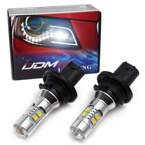 iJDMTOY Xenon White Error Free PH24WY SPH24 12272 LED Bulbs For Audi Cadillac GMC,etc As Front Turn Signal Lights