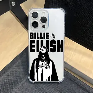 Fashion Singer B-Billie-s- Phone Case Suitable for iPhone 17 16e 16 15 14 13 12 11 Mini Pro Max Air X XR XSMAX 8 7 Plus Anti Fall Transparent Soft Back Cover