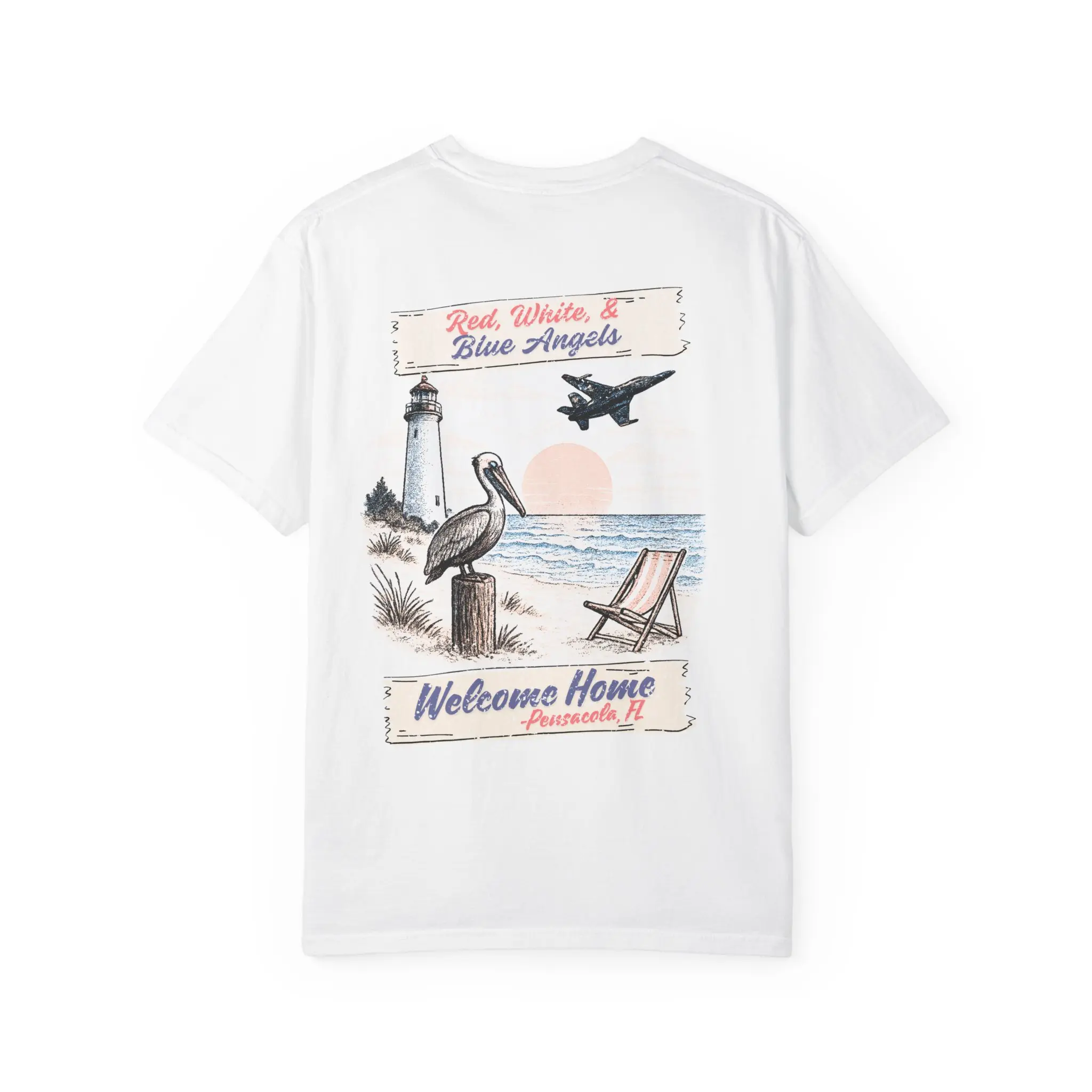 Blue Angels - Pensacola Homecoming Show T-shirt - Unisex
