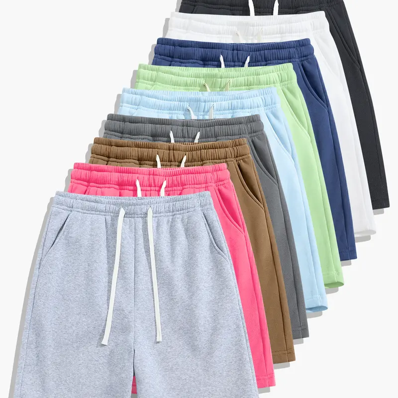 Men’s summer outdoor casual sports shorts, loose straight cut, comfortable and breathable, running fitness training shorts