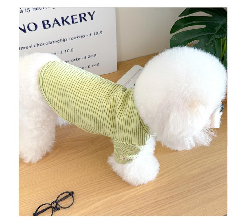 Pet Clothes Dog Cat Puppy Kitty Winter Warm Stripes Thickened For Small Medium Dog DDY183