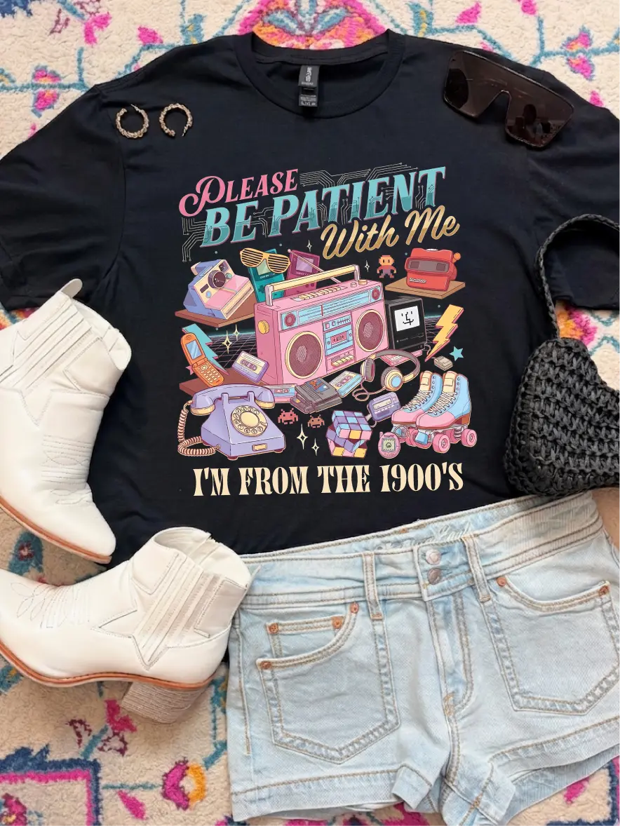 Please Be Patient ~ Unisex Short Sleeve T-Shirt Gildan Softstyle Printed in the USA