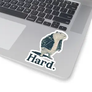 Capybara Kiss-Cut Stickers- Capybara Stickers Rodent Stickers Funny Vintage Sticker Decor Decorative