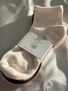 Mocha Bamboo Quarter Socks