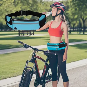 Unisex Running Belt Anti Bounce Elastic Sports Outdoor Waist Pack for Portable Phone Storage Ideal for Jogging Hiking Fitness and Travel