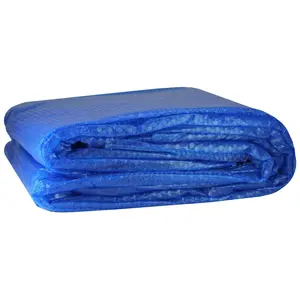 6.3' Blue Round Floating Solar Swimming Pool Cover