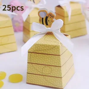 25-Piece Bee-Themed Gift Box, Creative Handheld Party Favors, Holiday Party Supplies, Animal-Themed Decorations