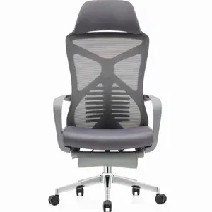 Epicfurniture Comfortable Furniture Ergonomic Office Chair-Home Office Desk Chairs with Foot Rest, Adjustable High Back Computer Drafting Chair with Wheels Durdble Office Chair