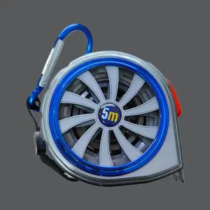 5m Steel Tape Measure, Compact Design Handheld Measuring Tape, Waterproof & Wear-resistant & Rust-proof Measuring Tool for Home & Office