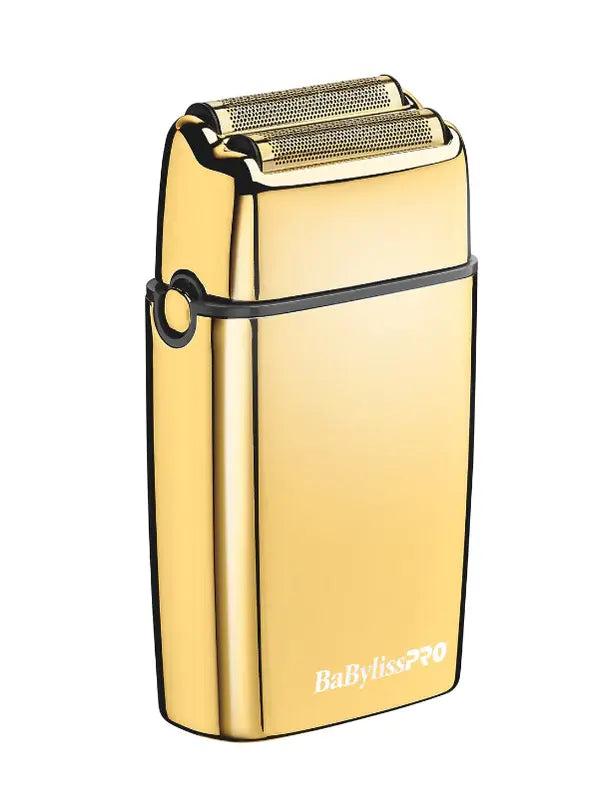BaBylissPRO FOILFX02 Gold Cordless Metal Double-Foil Shaver #FXFS2G