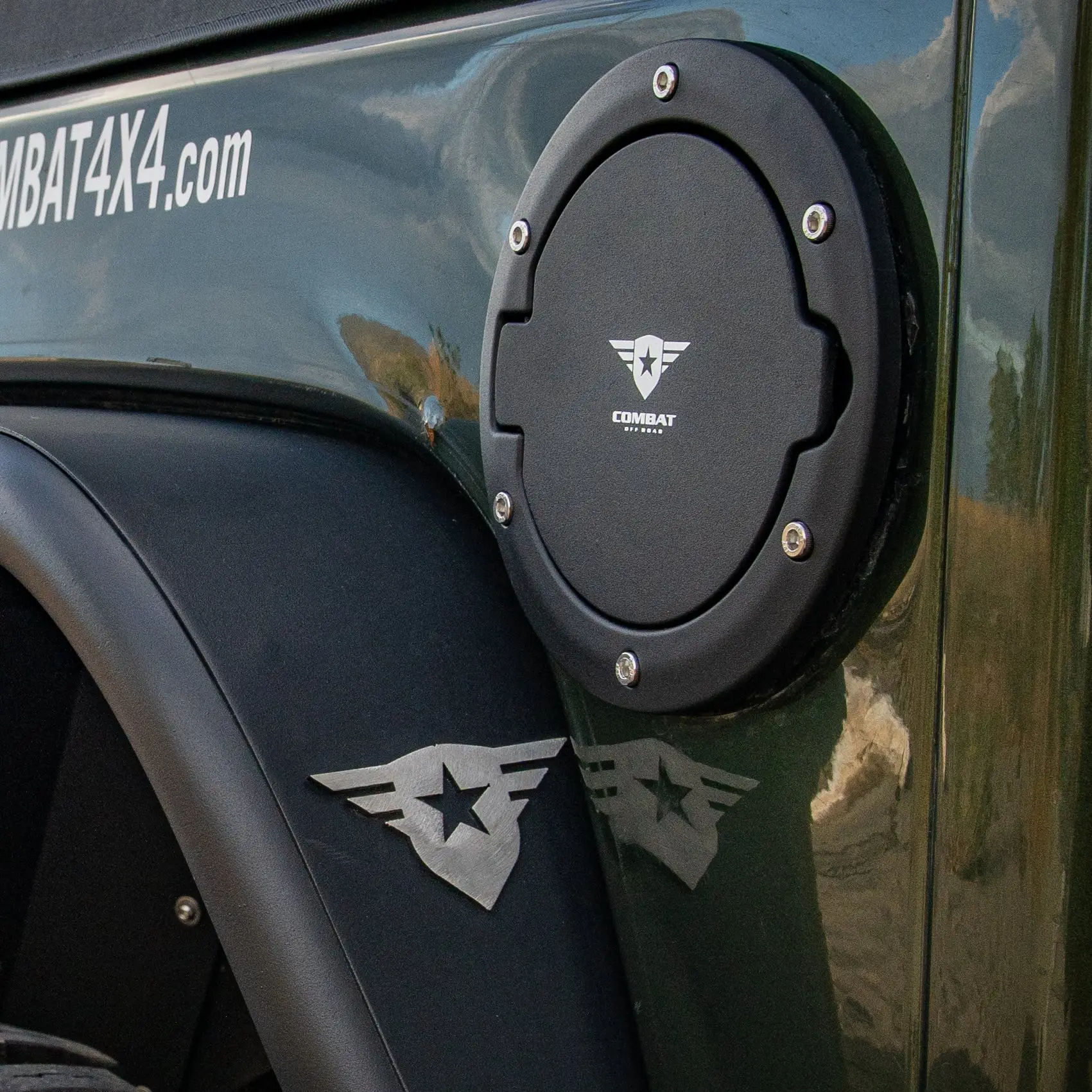 Jeep JK/JKU Fuel Door Cover Jeep JK/JKU Fuel Door Cover