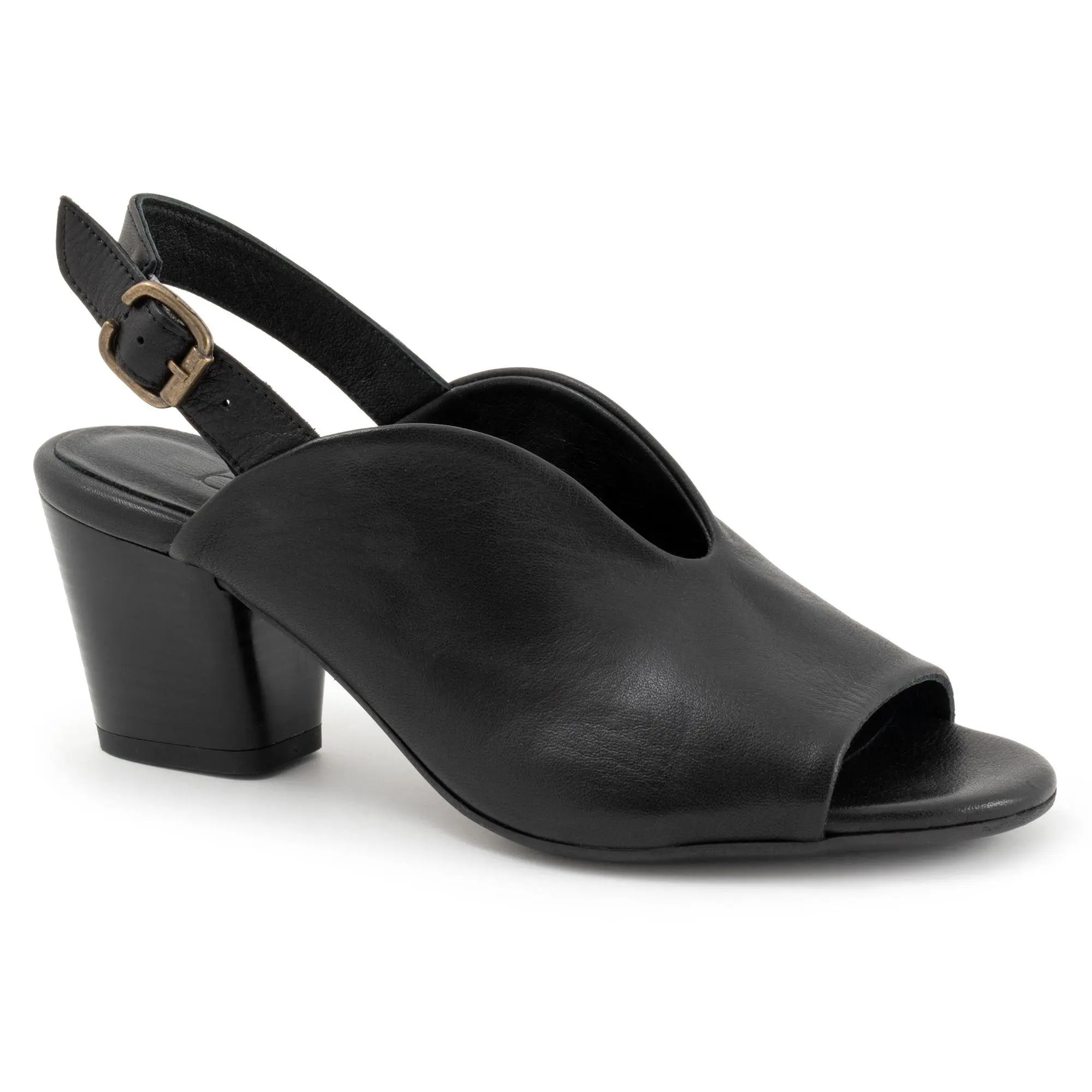 Bueno Women's Clare Peep Toe Heels