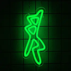 Cyberpunk Neon Sign, Edge Runner LED Wall Light Design Afterlif Neon Sign for Bedroom Game Room Bar Aesthetic Wall Decor Cool Wall Art for Men Gamer Women Teen Gifts USB Powered Easy to Hanging.