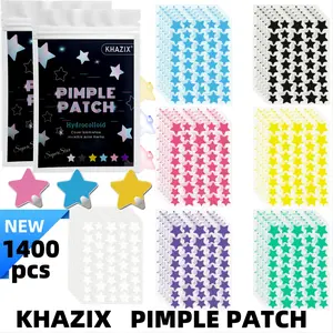 1400 Pieces Star-Shaped Acne Patches, Face Water Gel Absorption Cover, Tea Tree Acne Patch, Cute Star-Shaped Acne Stickers