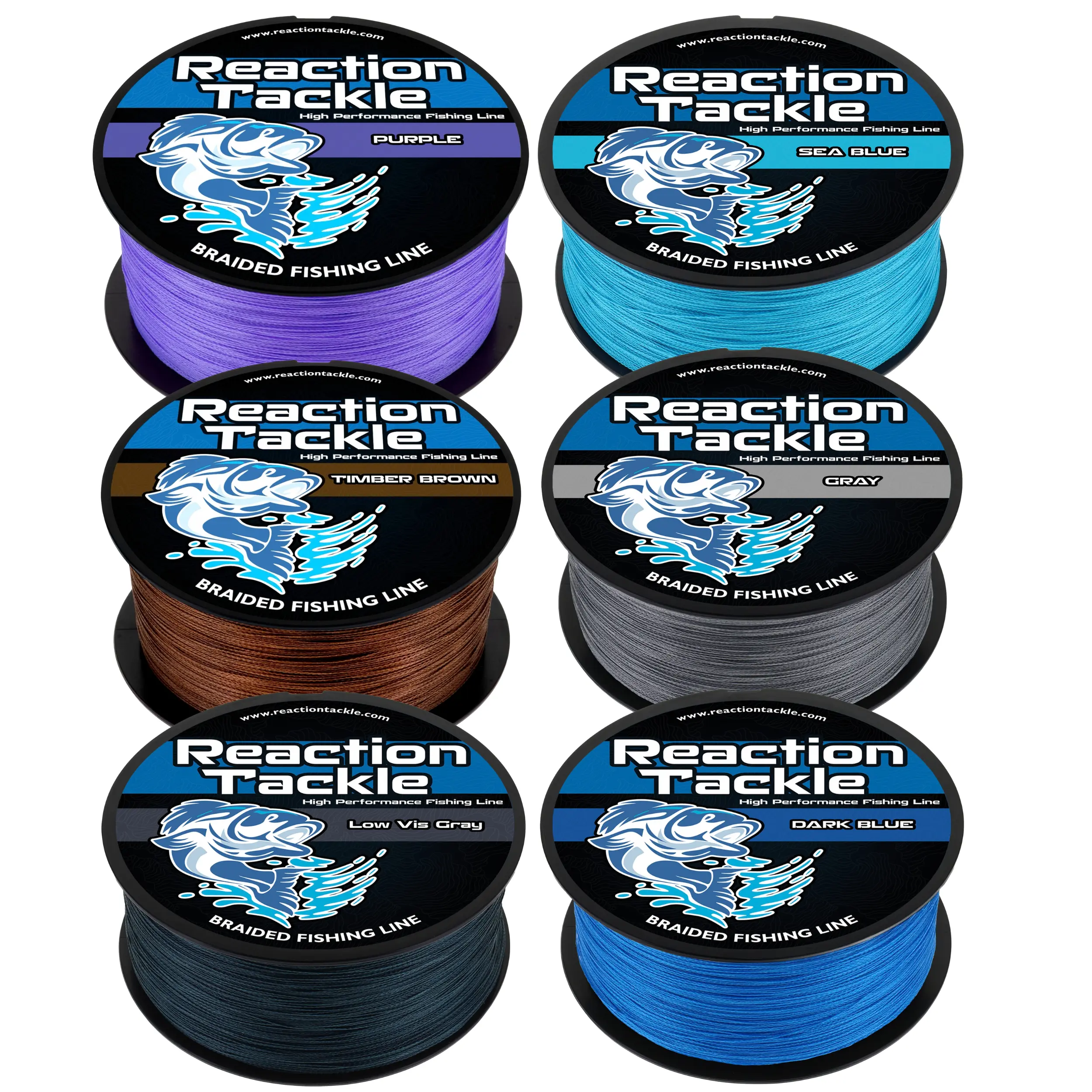 Braided Fishing Line - Zero Stretch & Ultra Thin - 6lb to 100lb Strength - 300yd to 3000yd Bulk Spools - UHMWPE Fibers - Bass, Trout, Saltwater & Freshwater Braid - Reaction Tackle - TikTok Shop Braided Fishing Line - Zero Stretch & Ultra Thin - 6lb to 100lb Strength - 300yd to 3000yd Bulk Spools - UHMWPE Fibers - Bass, Trout, Saltwater & Freshwater Braid - Reaction Tackle - TikTok Shop