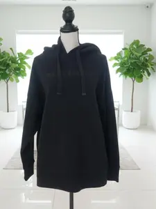 Pre-Owned ALLSAINTS Black Fleece Oversized Hoodie - New