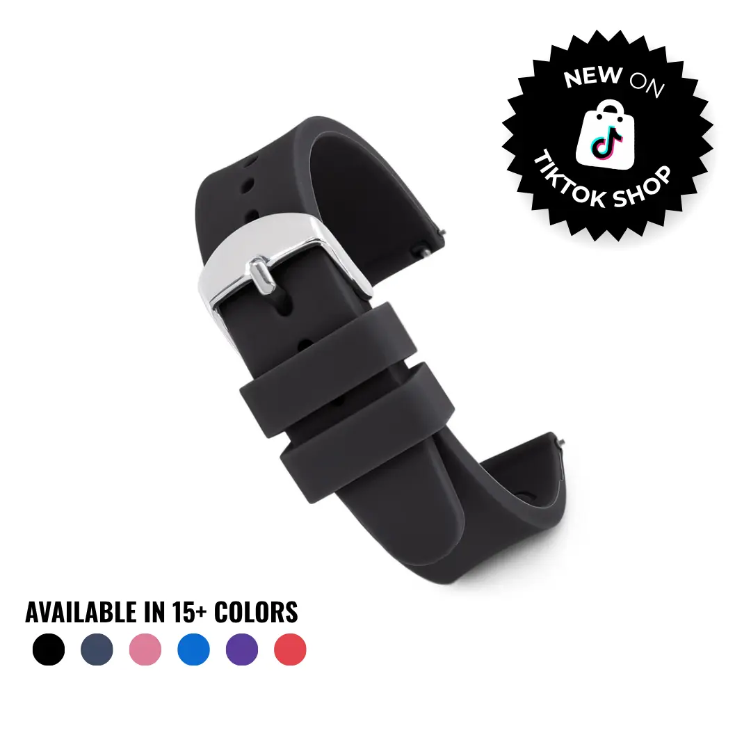 Speidel Scrub Watch Replacement Band | Waterproof Silicone Watch Band for Medical Professionals