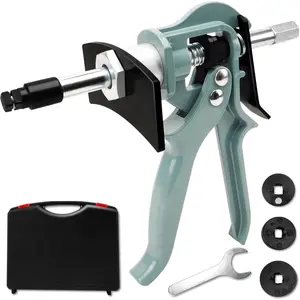 29350 Brake Caliper Piston Rewind Tool, Combination Single Discs Rear Brake Tool Kit Adjustment & Compression for Smooth Brakes