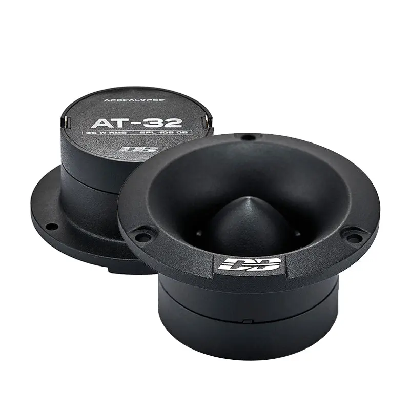 Deaf Bonce Apocalypse AT-32 3" Neodymium Tweeters - 4-Ohm Car Stereo Component Loudspeakers, 35W RMS, 70W Max Power, Car Audio Accessories for Vehicle Sound Systems