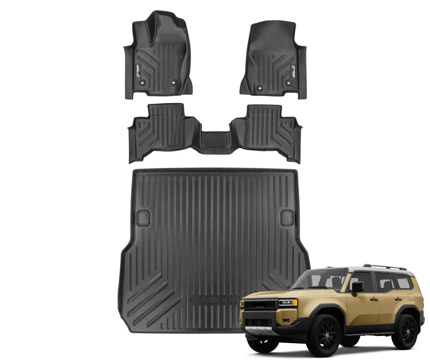 Premium Maxpro for 2024-2026 Toyota Land Cruiser Floor Mats