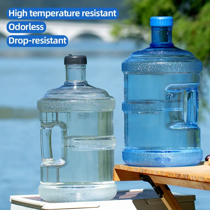 Multi-Size Water Bucket, Durable Handle Design, Blue & white Colors Available, Ideal for Home Office Store Use, Multiple Sizes, Water Jug Dispenser