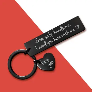 Customizable Letter Enamel Drive Safe Keychain, 1-Count Spanish-Style Fashion Keychain, Outdoor Accessory, Gift for Boyfriend/Father on Birthday/Xmas, Complimentary Shipping, Customizable Keychains, Letter Enamel Keychains