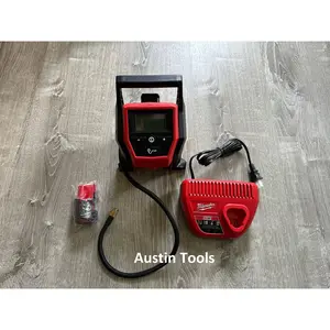 New Milwaukee M12 Compact Inflator Combo Kit (Includes battery and charger