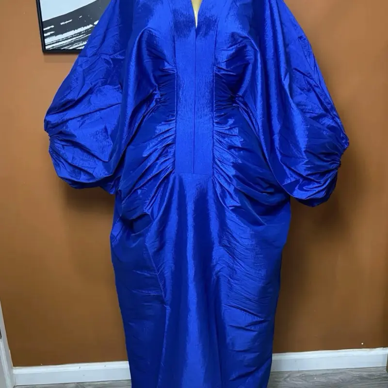The Sapphire Snatch Luxe Dress