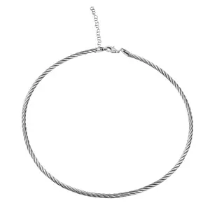 Shop LC Chain Necklace in Sterling Silver 20.21 Grams 17 Inches
