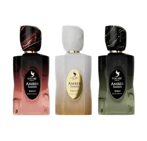 (3pc Bundle Pack) Amber Sands Ignite, Prestige + Spirit by Volare EDP Spray, 3.4oz