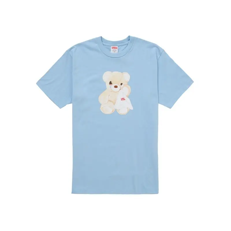 Supreme Men's Bear Tee (SS25) Powder Blue, from StockX