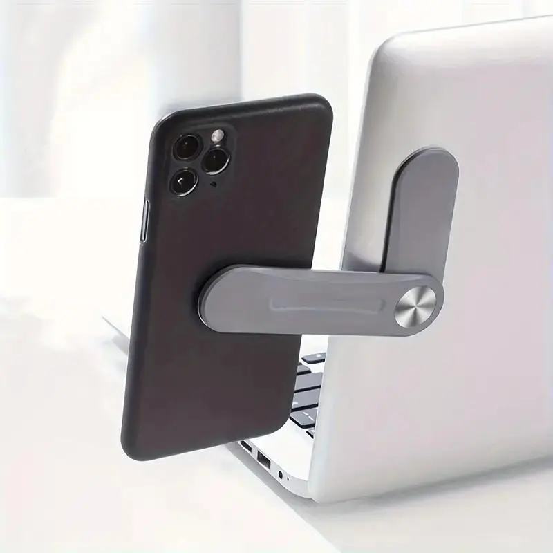 Magnetic Laptop Holder, Portable Phone Holder, Magnetic Smartphone Holder, Magnetic Cellphone Holder, Laptop Stand for Tablet & Phone, Tablet & Computer Accessories for Home & Office