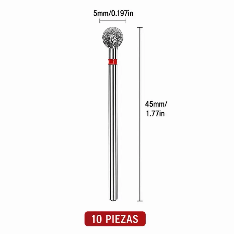 Diamond Ball Nail Drill Bit for Cuticle Removal