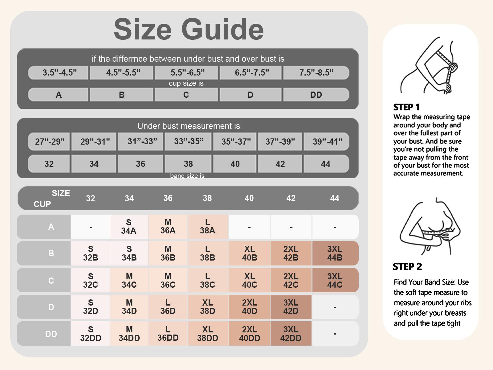 Women’s Wireless Bras – Full Coverage, Comfortable Padded T-Shirt Bra, Everyday No Underwire Support