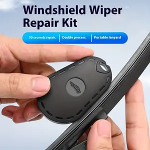 2 Pcs Wiper Blade Repair Tool – Universal windshield wiper restorer for cars and trucks. Helps extend wiper lifespan, improve rainy driving visibility and restore smooth wiping performance, ergonomic easy-grip car maintenance accessory.