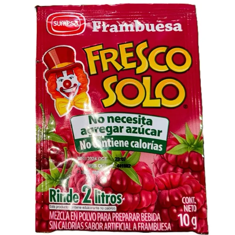 Fresco solo frambuesa 10g