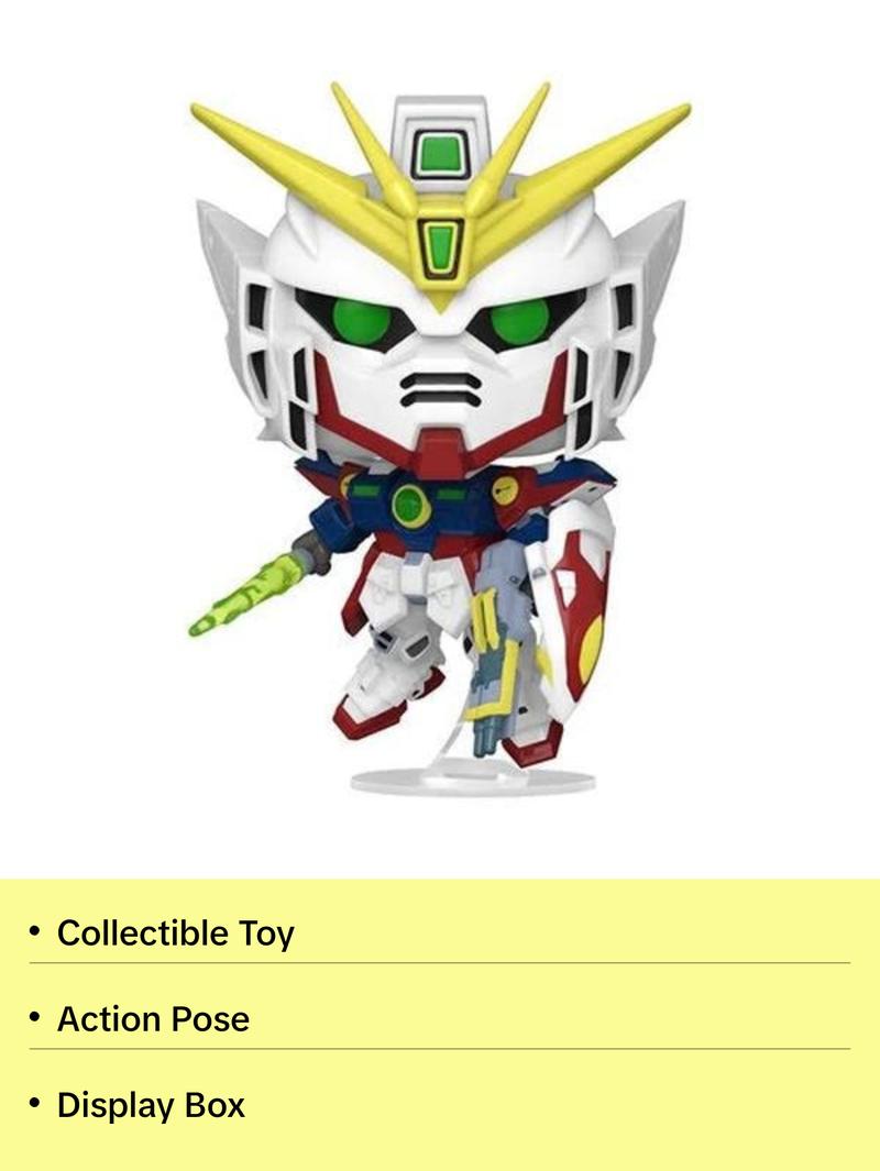 Mobile Suit Gundam Wing XXXG-00W0 Wing Gundam Zero Funko Pop! Vinyl Figure Plus #1933