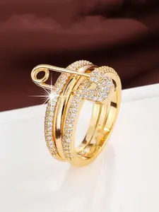 Minimalist Ring for Women, Fashion Jewelry for Party, Everyday Accessories, Trendy All-match & Exquisite Jewelry for Birthday Gift, Adjustable Rings