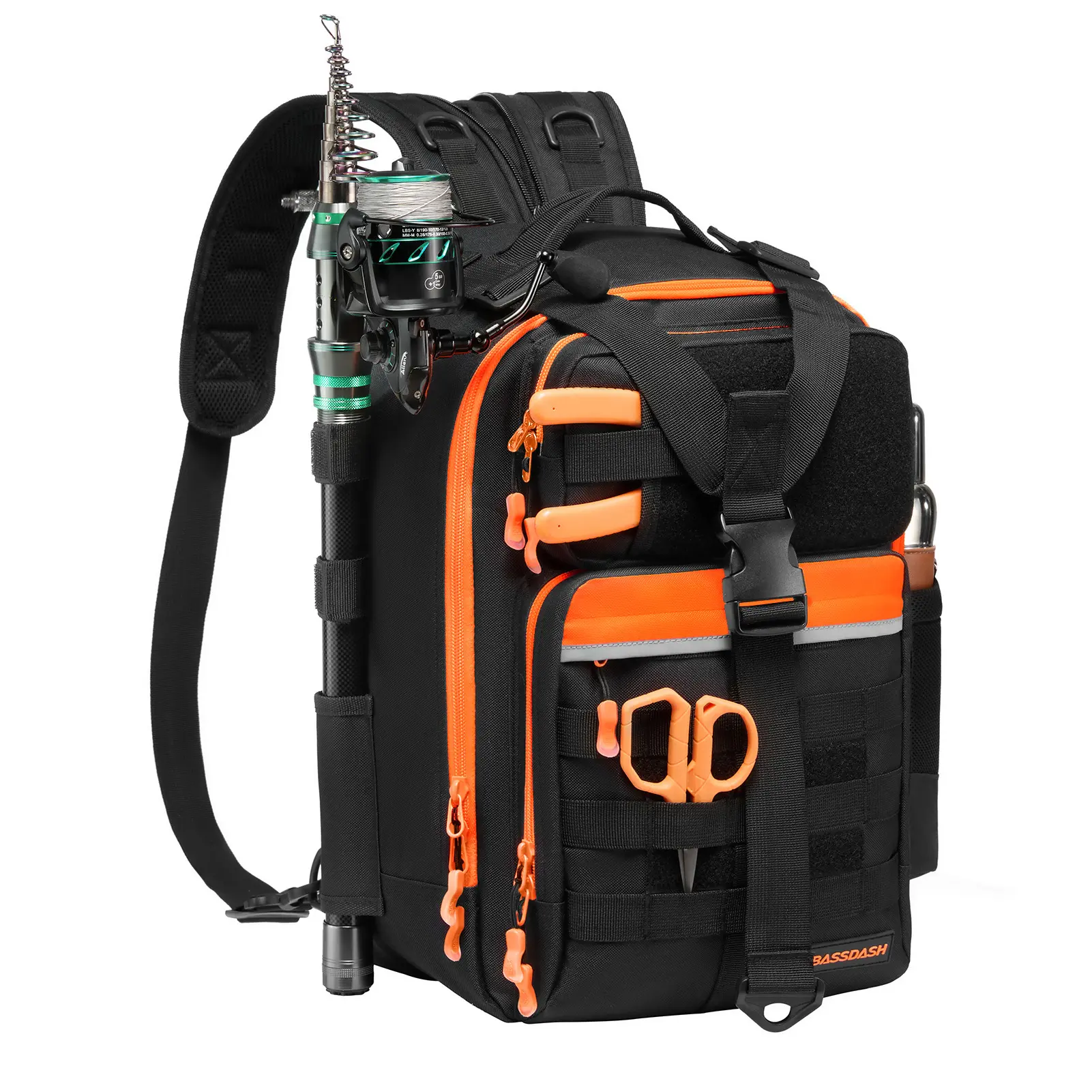 Black/Blaze Orange - Large