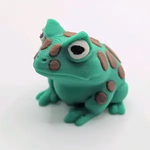 3D Printed Frog Desk Pet