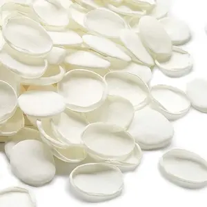 300pcs Rose Petals Ivory Faux Silk Flower Petals for Wedding Flower Girl Basket White Aisle Scatter Dinner Table Centerpieces Party Confetti Bridal Shower Romantic Night Decoration