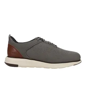 Cole Haan Mens Grand Atlantic Textured Lace Up Sneakers Shoes Casual - Brown