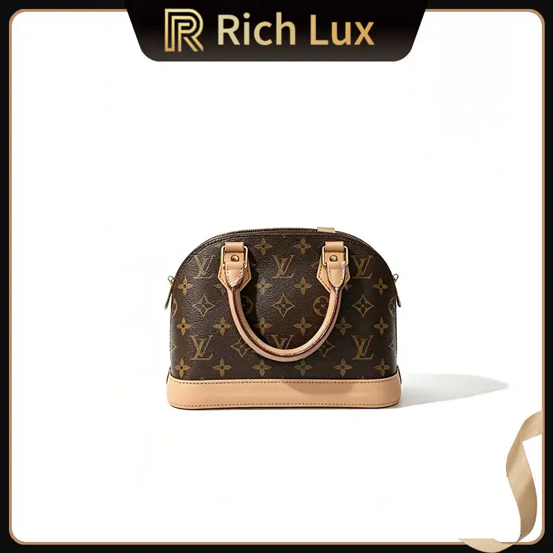 Pre-owned Louis Vuitton Alma BB Shell Monogram Handbag Crossbody Shoulder Bag