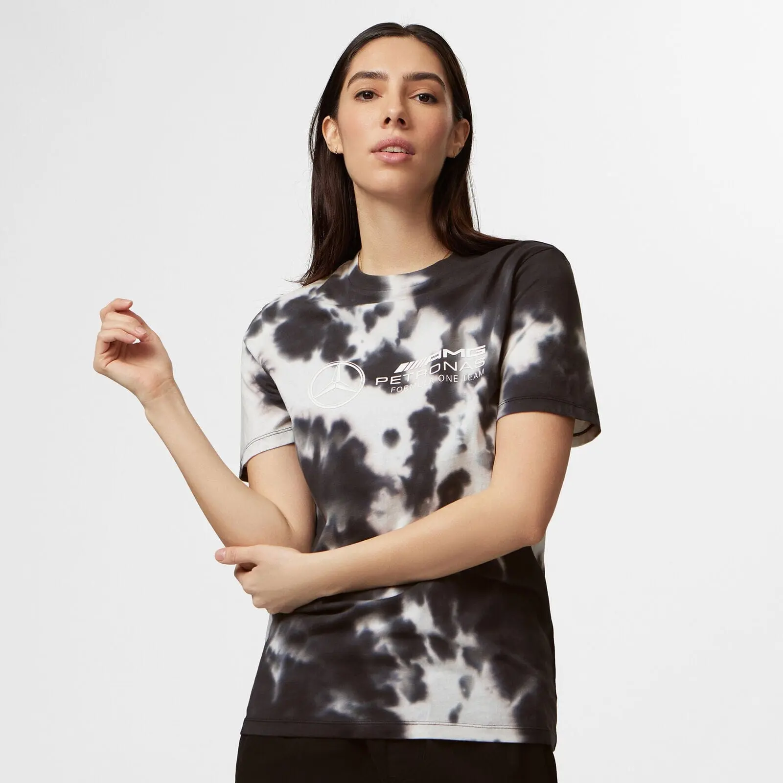 Mercedes AMG Petronas F1 Women's Tie-Dye T-Shirt