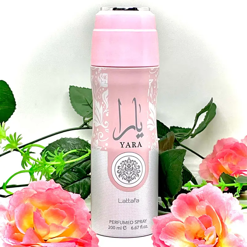 Lattafa Yara Perfumed Deodorant Spray - Unisex, 6.67 oz Single Item Bath & Body Care Product