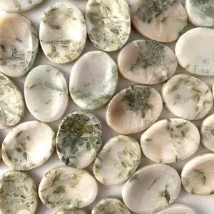 Green Kyanite Worry Stone