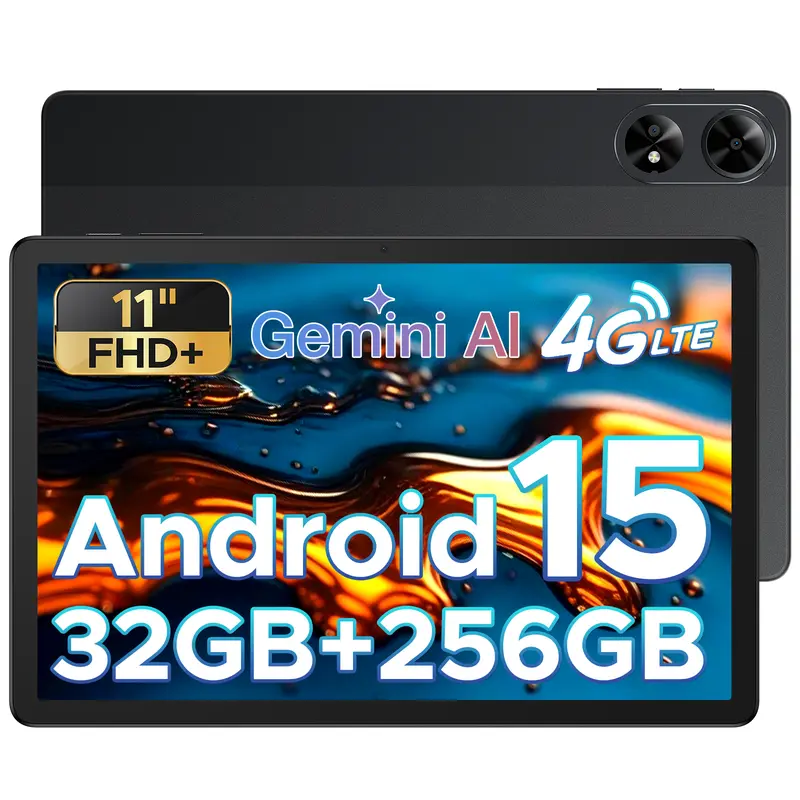 U11(2025) Android 15 Tablet with Keyboard,11 inch Android Tablet
