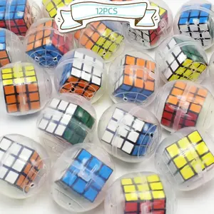 12-Piece Random Color Mini Magic Cubes | Sudoku Puzzle Blocks Fidget Toys, Perfect Party Favors for Birthdays, Weddings & Holiday Gifts