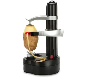 Starfrit Rotato Express Electric Peeler - 2 Spare Blades - Safe & Easy to Use - Effortlessly Peels Vegetables and Fruit